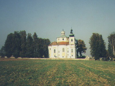 Pohled na kostel